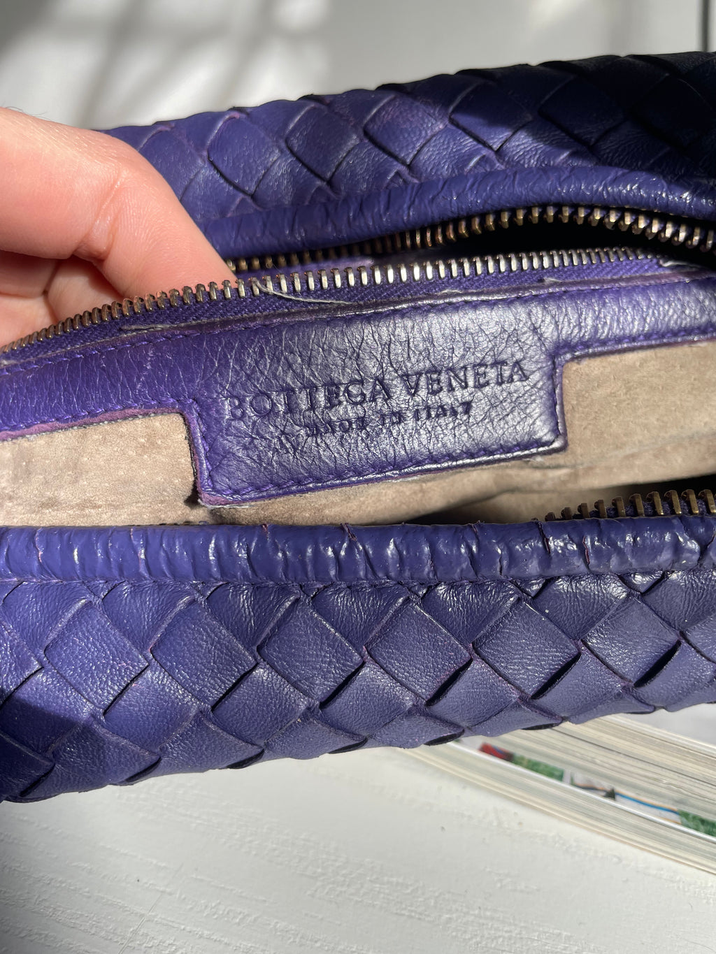 Bottega Veneta Intrecciato Purple